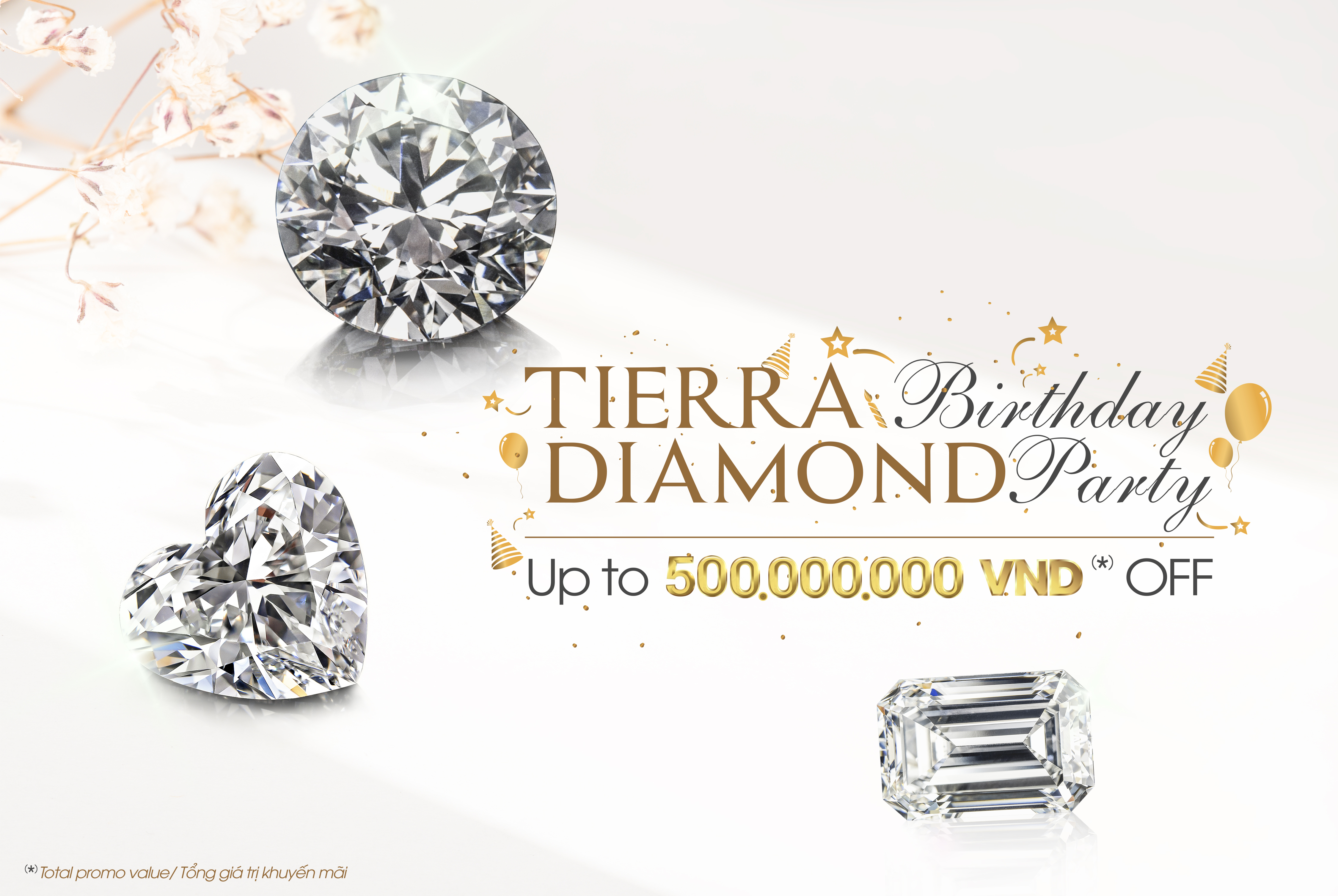 Sinh nhật vàng, ngập tràn ưu đãi cùng Tierra Diamond (06/2021) - 1